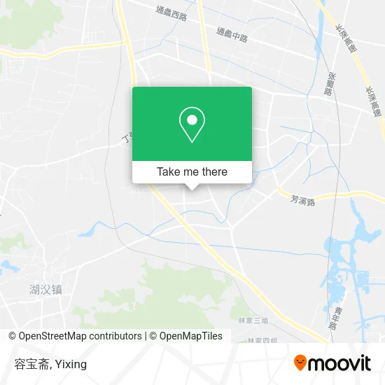 容宝斋 map