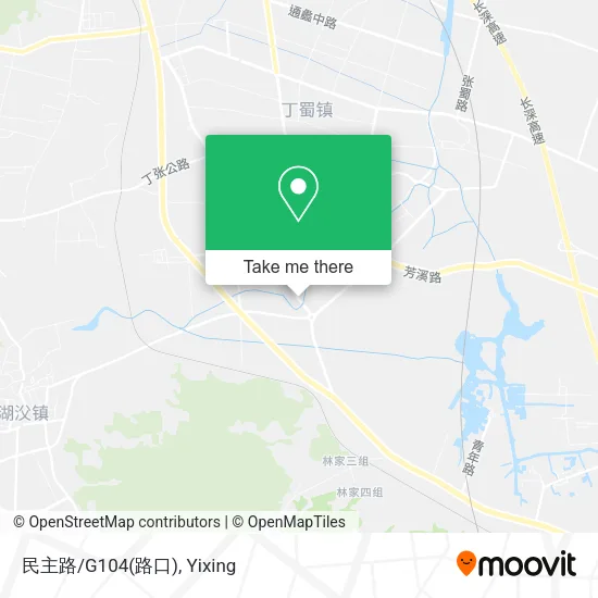 民主路/G104(路口) map