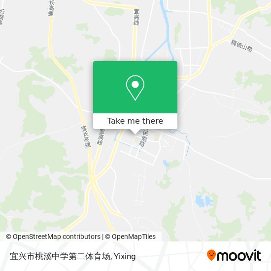 宜兴市桃溪中学第二体育场 map