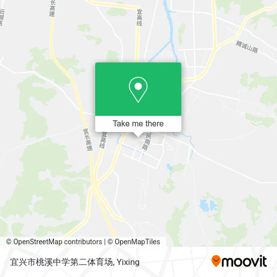 宜兴市桃溪中学第二体育场 map