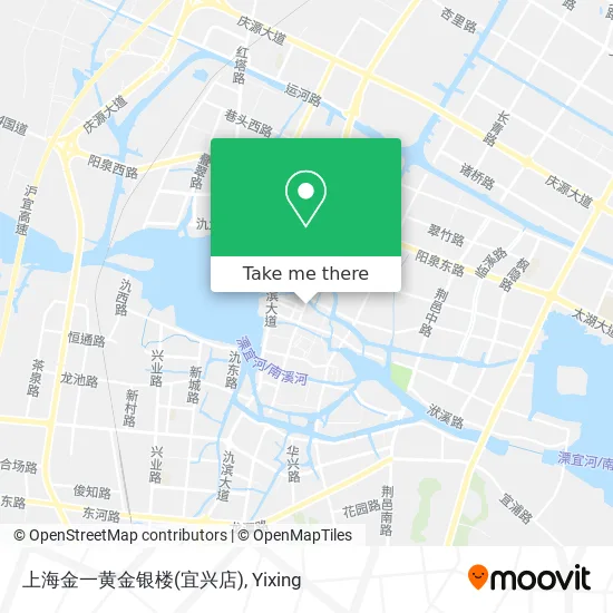 上海金一黄金银楼(宜兴店) map