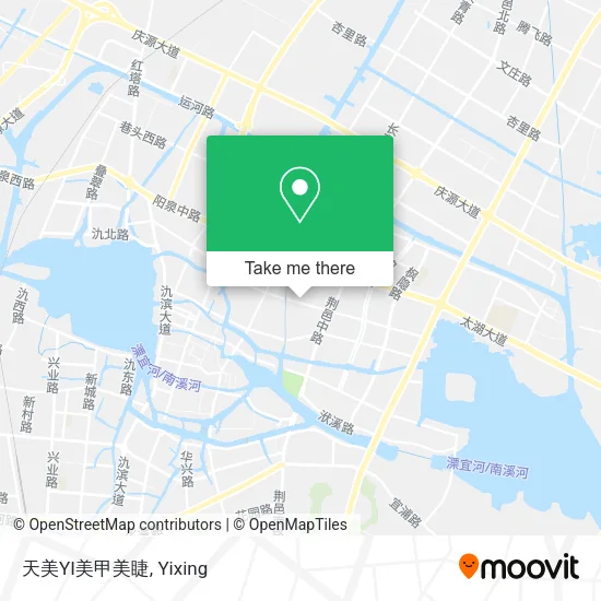 天美YI美甲美睫 map