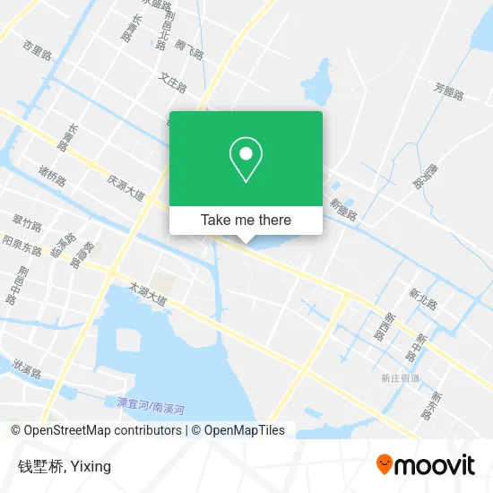 钱墅桥 map