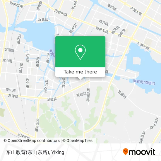 东山教育(东山东路) map