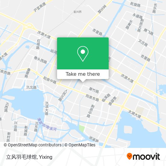 立风羽毛球馆 map
