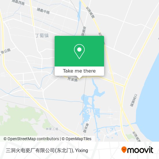 三洞火电瓷厂有限公司(东北门) map