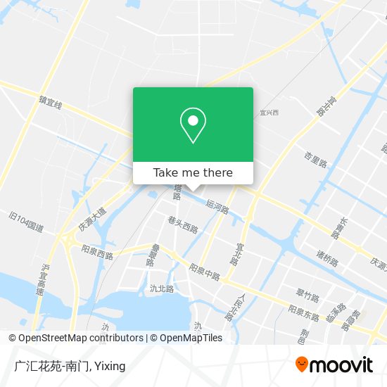 广汇花苑-南门 map