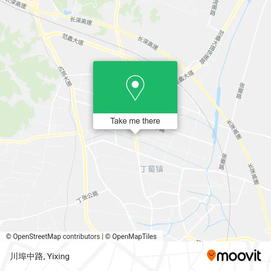 川埠中路 map