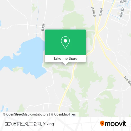 宜兴市阳生化工公司 map