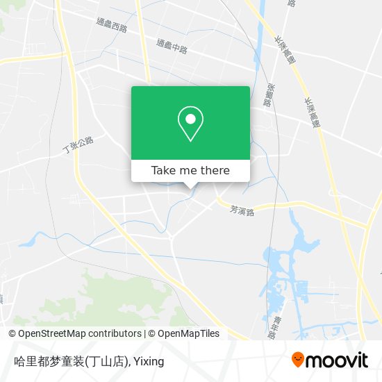 哈里都梦童装(丁山店) map