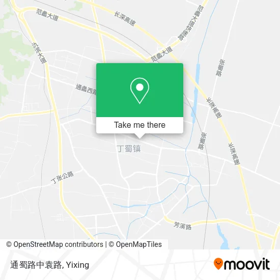 通蜀路中袁路 map