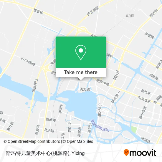 斯玛特儿童美术中心(桃源路) map