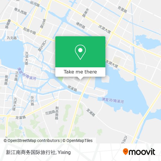 新江南商务国际旅行社 map