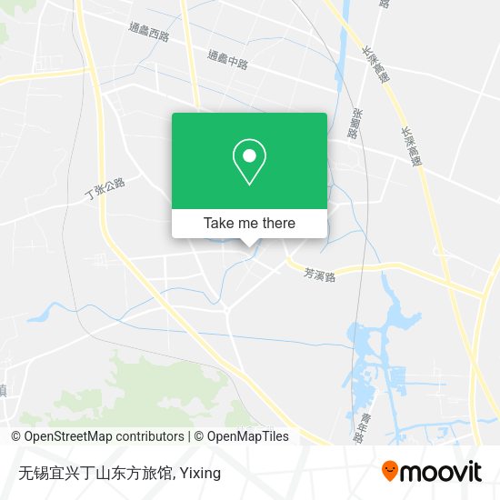 无锡宜兴丁山东方旅馆 map
