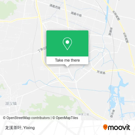 龙溪茶叶 map
