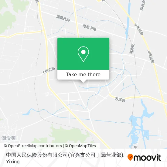 中国人民保险股份有限公司(宜兴支公司丁蜀营业部) map