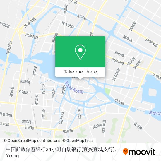 中国邮政储蓄银行24小时自助银行(宜兴宜城支行) map