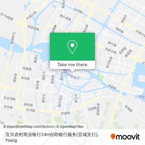 宜兴农村商业银行24H自助银行服务(宜城支行) map