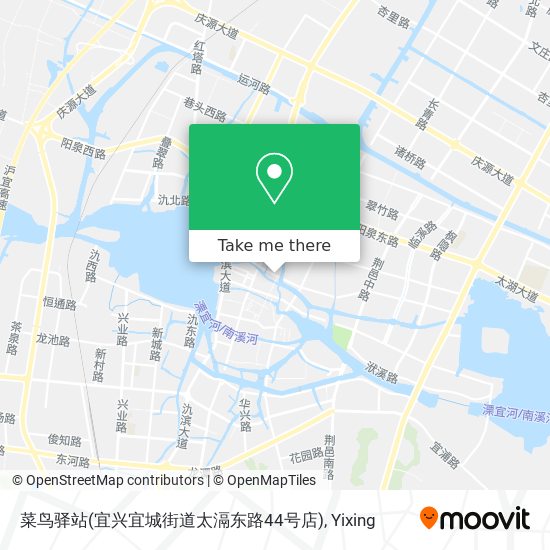 菜鸟驿站(宜兴宜城街道太滆东路44号店) map