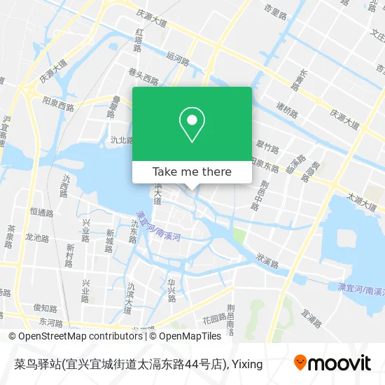 菜鸟驿站(宜兴宜城街道太滆东路44号店) map