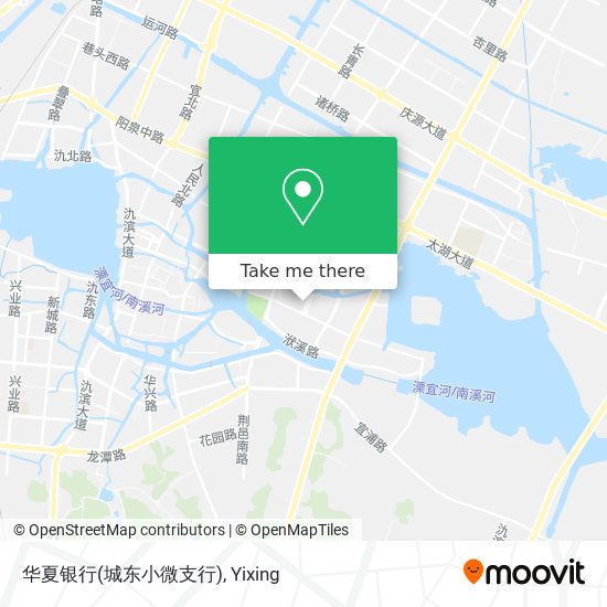 华夏银行(城东小微支行) map