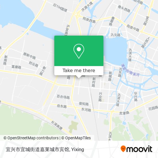 宜兴市宜城街道嘉莱城市宾馆 map