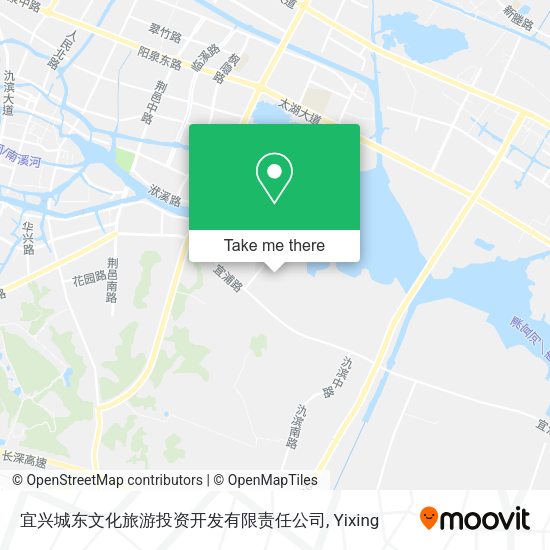 宜兴城东文化旅游投资开发有限责任公司 map