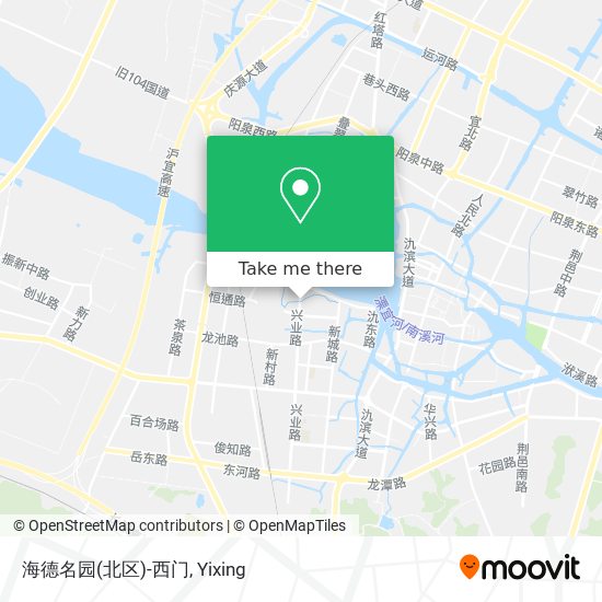 海德名园(北区)-西门 map