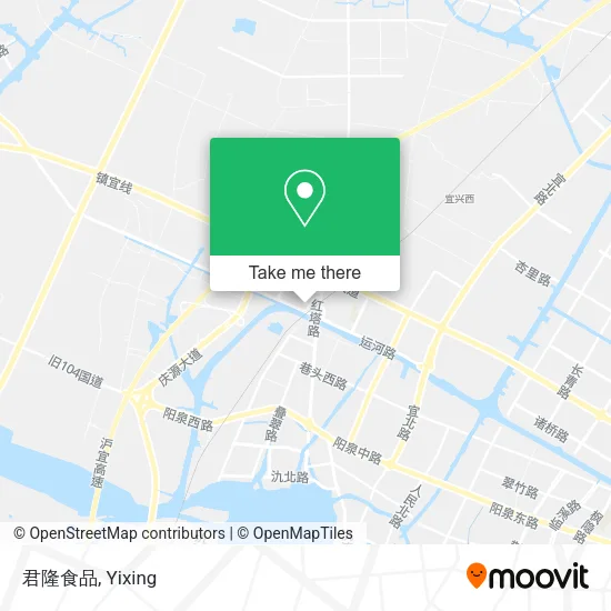 君隆食品 map