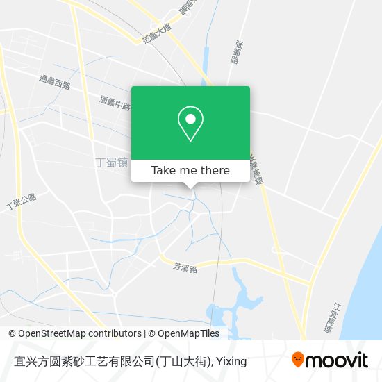 宜兴方圆紫砂工艺有限公司(丁山大街) map