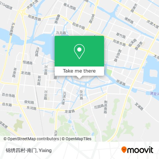 锦绣四村-南门 map