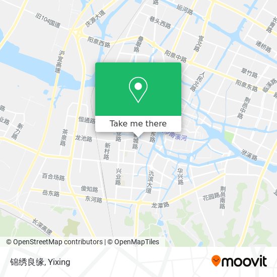 锦绣良缘 map