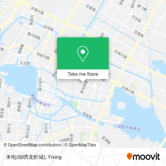 来电(锦绣龙虾城) map