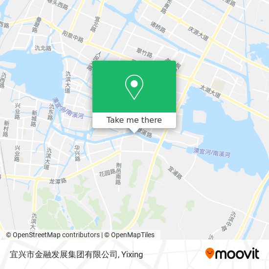 宜兴市金融发展集团有限公司 map