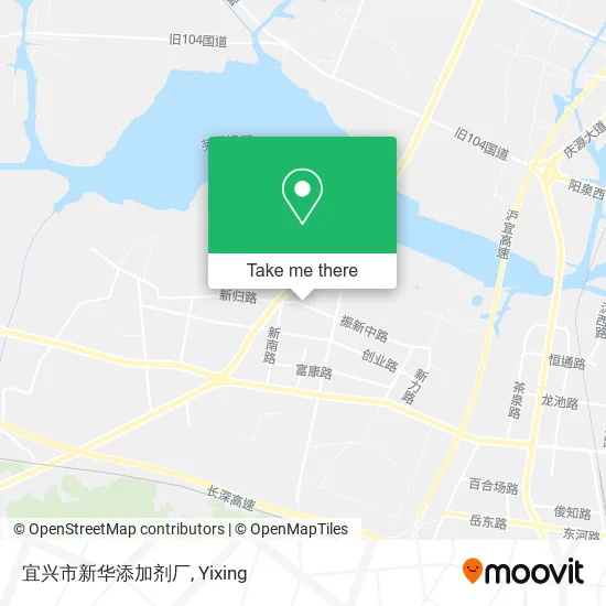 宜兴市新华添加剂厂 map