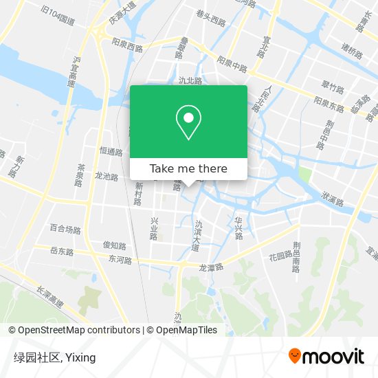 绿园社区 map