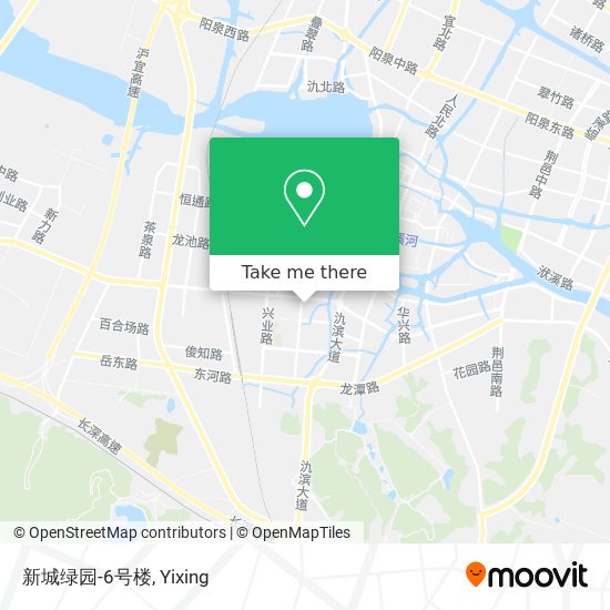 新城绿园-6号楼 map