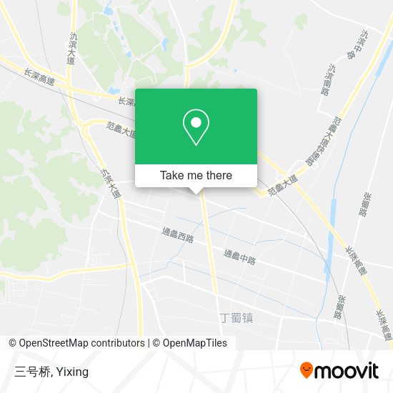 三号桥 map