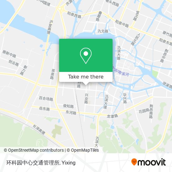 环科园中心交通管理所 map