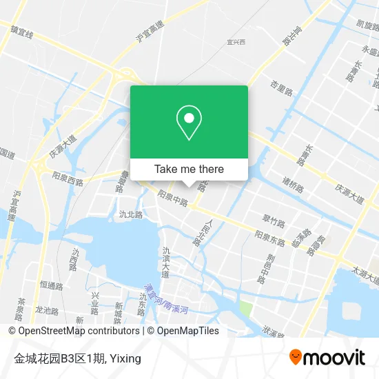金城花园B3区1期 map