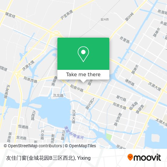 友佳门窗(金城花园B三区西北) map