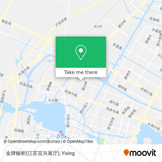 金牌橱柜(江苏宜兴展厅) map
