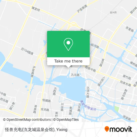 怪兽充电(氿龙城温泉会馆) map