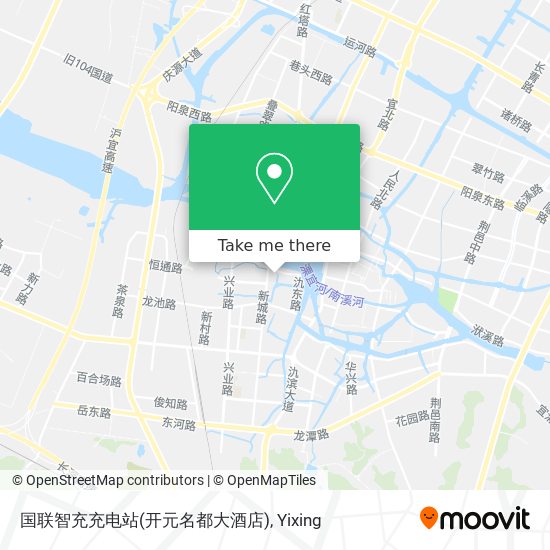国联智充充电站(开元名都大酒店) map