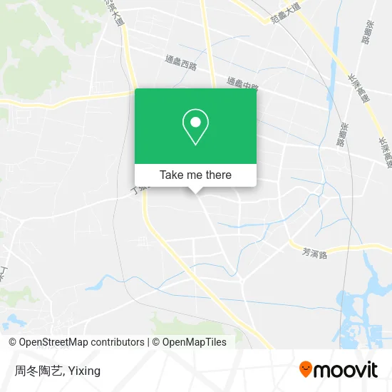 周冬陶艺 map