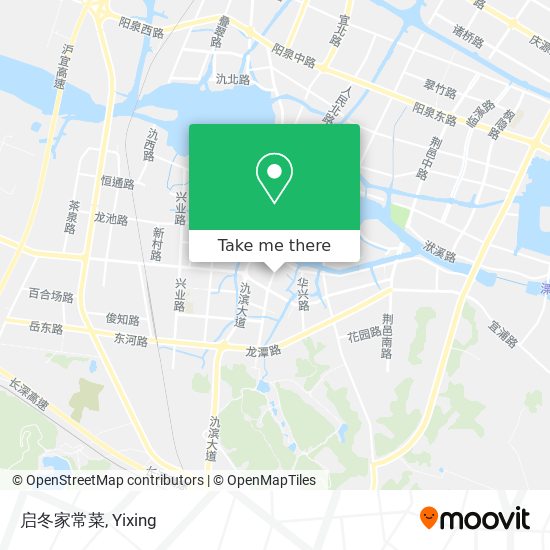 启冬家常菜 map