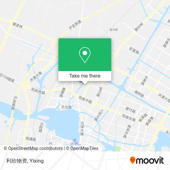利欣物资 map
