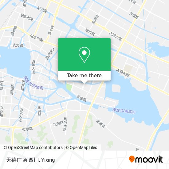 天禧广场-西门 map