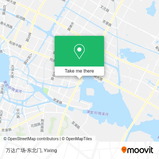 万达广场-东北门 map