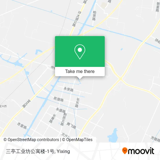 三亭工业坊公寓楼-1号 map
